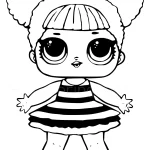 télécharger coloriage LOL Surprise gratuit