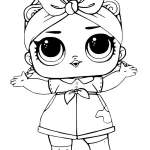 coloriage LOL Surprise pour enfant de 3 ans