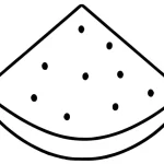 coloriage Pastèque à imprimer gratuit