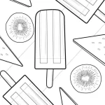 coloriage Pastèque a telecharger