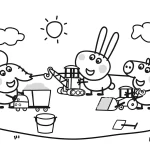 coloriage Peppa Pig en ligne pour enfant