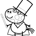 coloriage Peppa Pig a imprimer gratuitement