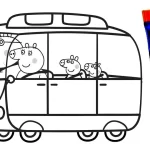 a imprimer coloriage Peppa Pig gratuit