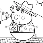 coloriage Peppa Pig pour enfants