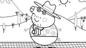 coloriage Peppa Pig pour enfants