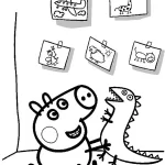 coloriage Peppa Pig a colorier en ligne gratuitement
