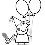 coloriage Peppa Pig a dessiner et imprimer