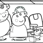 a imprimer coloriage Peppa Pig gratuit