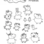 coloriage Peppa Pig à imprimer