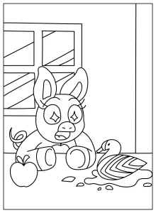 coloriage PickyPiggy à imprimer gratuit