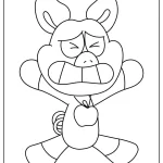 coloriage PickyPiggy gratuit