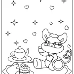 coloriage PickyPiggy pour enfants à imprimer