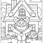 coloriage PickyPiggy a dessiner en ligne