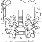 coloriage PickyPiggy à imprimer