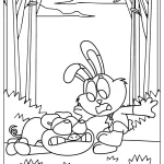 coloriage PickyPiggy à imprimer pour enfant de 4 ans
