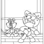 coloriage PickyPiggy a imprimer gratuitement