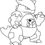 coloriage Pikachu pour enfant de 3 ans