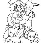coloriage Pikachu a imprimer gratuit