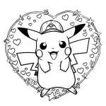 coloriage Pikachu a imprimer