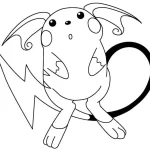coloriage Pikachu pour enfants