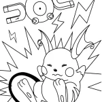 coloriage Pikachu a dessiner en ligne