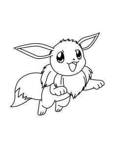 coloriage Pikachu pour enfants
