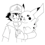 coloriage Pikachu a colorier en ligne gratuitement