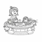 coloriage Riley et sa console d’émotions a imprimer gratuitement