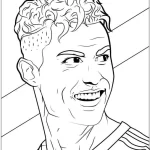télécharger coloriage Ronaldo gratuit