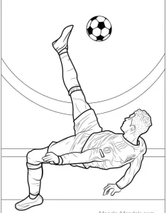 coloriage Ronaldo d