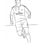 coloriage Ronaldo gratuit en ligne