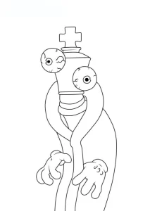 coloriage The Amazing Digital Circus d