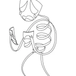 coloriage The Amazing Digital Circus à imprimer pour enfants