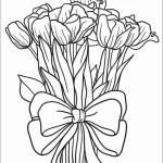 coloriage Tulip pour enfant de à imprimer