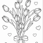 coloriage Tulip à imprimer pour enfant de 6 ans