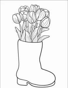 coloriage Tulip en ligne