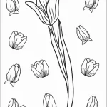 télécharger coloriage Tulip gratuit