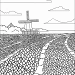 coloriage Tulip à imprimer gratuit
