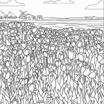 coloriage Tulip à imprimer pour enfant de 12 ans