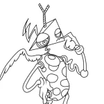 télécharger coloriage Zooble gratuit