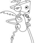 coloriage Zooble et découpage à imprimer