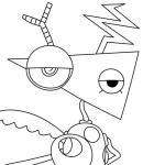 imprimer coloriage Zooble