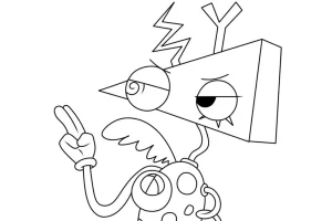coloriage Zooble d