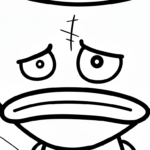 coloriage Huggy Wuggy updated et decoupage