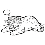 coloriage Leopard updated à imprimer pdf