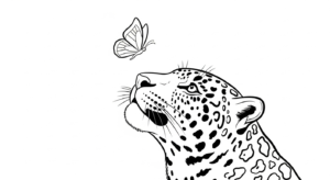 coloriage Leopard updated pour enfant de 6 ans
