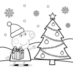 coloriage Peppa Pig update a imprimer gratuitement