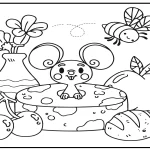 coloriage Animaux Kawaii a colorier en ligne gratuitement