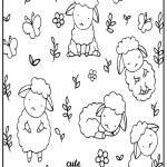 a imprimer coloriage Animaux Kawaii gratuit