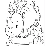 coloriage Animaux Kawaii pour enfant a imprimer gratuit